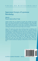 Improvement Strategies of Leguminosae Biotechnology Improvement Strategies of Leguminosae Biotechnology