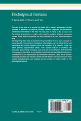 Electrolytes at Interfaces