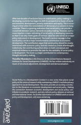 Social Policy in a Development Context