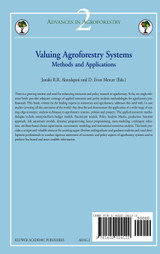 Valuing Agroforestry Systems