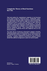 Complexity Theory of Real Functions