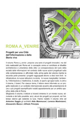 Roma a_venire. Progetti per una Città dell'informazione e della storia viva