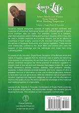 Leaves of Life, Select Medicinal Plants from Guyana with healing Properties Volume 2 Single Plants and Formulas