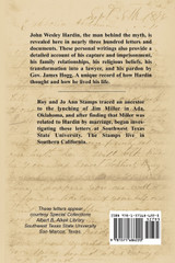 The Letters of John Wesley Hardin