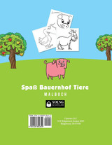 Spaß Bauernhof Tiere Malbuch Spaß Bauernhof Tiere Malbuch