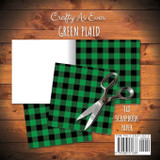 Green Plaid Scrapbook Paper Pad 8x8 Decorative Scrapbooking Kit for Cardmaking Gifts, DIY Crafts, Printmaking, Papercrafts, Check Pattern Designer Paper Green Plaid Scrapbook Paper Pad 8x8 Decorative Scrapbooking Kit for Cardmaking Gifts, DIY Crafts, Printmaking, Papercrafts, Check Pattern Designer Paper
