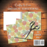 Colored Leaves Fall Scrapbook Paper Pad 8x8 Decorative Scrapbooking Kit for Cardmaking Gifts, DIY Crafts, Printmaking, Papercrafts, Seasonal Designer Paper
