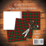 Christmas Plaid Scrapbook Paper Pad 8x8 Scrapbooking Kit for Cardmaking Gifts, DIY Crafts, Printmaking, Papercrafts, Holiday Decorative Pattern Pages Christmas Plaid Scrapbook Paper Pad 8x8 Scrapbooking Kit for Cardmaking Gifts, DIY Crafts, Printmaking, Papercrafts, Holiday Decorative Pattern Pages