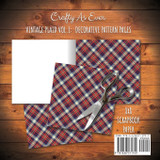 Vintage Plaid 1 Scrapbook Paper Pad 8x8 Scrapbooking Kit for Cardmaking Gifts, DIY Crafts, Printmaking, Papercrafts, Decorative Pattern Pages Vintage Plaid 1 Scrapbook Paper Pad 8x8 Scrapbooking Kit for Cardmaking Gifts, DIY Crafts, Printmaking, Papercrafts, Decorative Pattern Pages