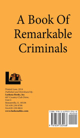 Book Of Remarkable Criminals Hardcover