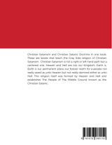 Christian Satanism and Christian Satanic Doctrine Christian Satanism and Christian Satanic Doctrine