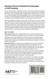 Emerging Thermal and Nonthermal Technologies in Food Processing