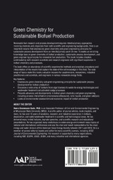 Green Chemistry for Sustainable Biofuel Production Green Chemistry for Sustainable Biofuel Production
