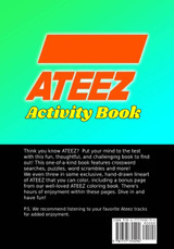 ATEEZ Book Of Games, Puzzles and Trivia ATEEZ Book Of Games, Puzzles and Trivia