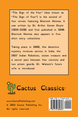 The Sign of the Four (Cactus Classics Dyslexic Friendly Font)