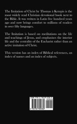 The Imitation of Christ - With Indexes of Biblical References, People Names and Subject Matter