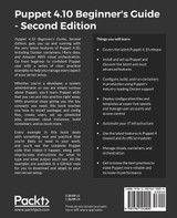 Puppet 4.10 Beginner's Guide, Second Edition