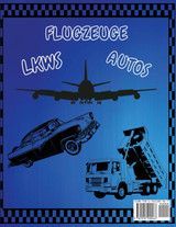 Lastwagen, Autos Und Flugzeuge Malbuch Für Kinder Lastwagen, Autos Und Flugzeuge Malbuch Für Kinder