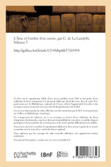 L'Âme et l'ombre d'un navire. Tome 5 L'Âme et l'ombre d'un navire. Tome 5
