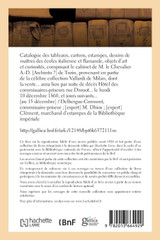 Catalogue des tableaux, cartons, estampes, dessins de maîtres des écoles italienne et flamande Catalogue des tableaux, cartons, estampes, dessins de maîtres des écoles italienne et flamande
