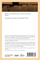 Histoire de la bibliothèque de l'Arsenal