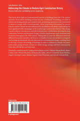 Addressing the Climate in Modern Age's Construction History