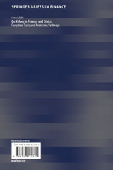 On Values in Finance and Ethics