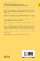 Participatory Citizenship and Crisis in Contemporary Brazil Participatory Citizenship and Crisis in Contemporary Brazil