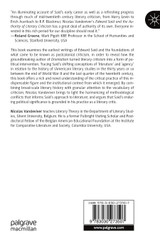 Edward Said and the Authority of Literary Criticism