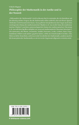 Philosophie der Mathematik in der Antike und in der Neuzeit Philosophie der Mathematik in der Antike und in der Neuzeit