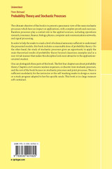 Probability Theory and Stochastic Processes