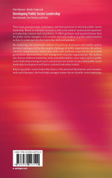 Developing Public Sector Leadership Developing Public Sector Leadership