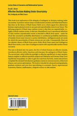 Affective Decision Making Under Uncertainty