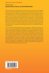 Taxation History, Theory, Law and Administration