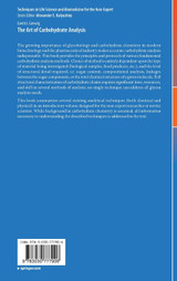 The Art of Carbohydrate Analysis