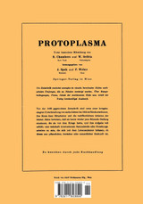 Protoplasmatische Pflanzenanatomie