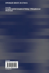 Corruption and Anti-Corruption in Policing-Philosophical and Ethical Issues