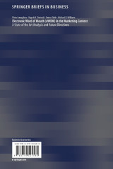 Electronic Word of Mouth (eWOM) in the Marketing Context
