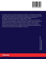 A Complete Treatise on the Electro-Deposition of Metals