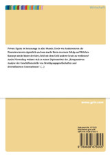 Komparative Analyse der Geschäftsmodelle von Beteiligungsgesellschaften und diversifizierten Unternehmen Komparative Analyse der Geschäftsmodelle von Beteiligungsgesellschaften und diversifizierten Unternehmen