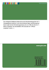 Rechtschreibreform und Öffentlichkeit in Österreich zwischen 1986 und 1994