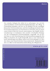 Professionalisierung der Pflege