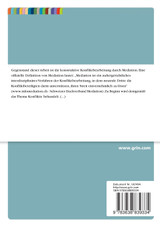 Mediation und Familienmediation. Partner statt Gegner beim Lösen von (familiären) Konflikten