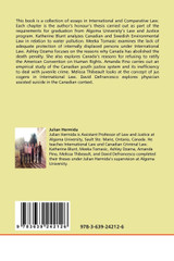 Essays in Comparative and International Law Essays in Comparative and International Law