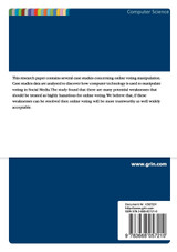 Analyzing Online Voting Systems for Flaw Detection