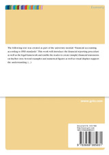 Introduction into Financial Accounting according to IFRS