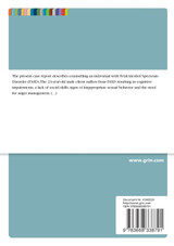 Counselling an Adult Male with Fetal Alcohol Spectrum Disorder