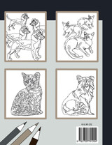 Klassik Art Malbuch für Erwachsene und Kinder ab 8 Jahren - Katzen und Hunde Klassik Art Malbuch für Erwachsene und Kinder ab 8 Jahren - Katzen und Hunde