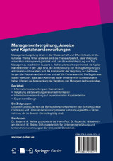 Managementvergütung, Anreize und Kapitalmarkterwartungen Managementvergütung, Anreize und Kapitalmarkterwartungen