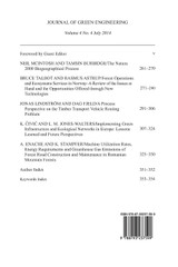 Journal of GreeN ENGINEERING Volume 4, No. 4 (Special Issue